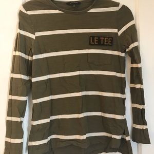 Long Sleeve Stripe Tee